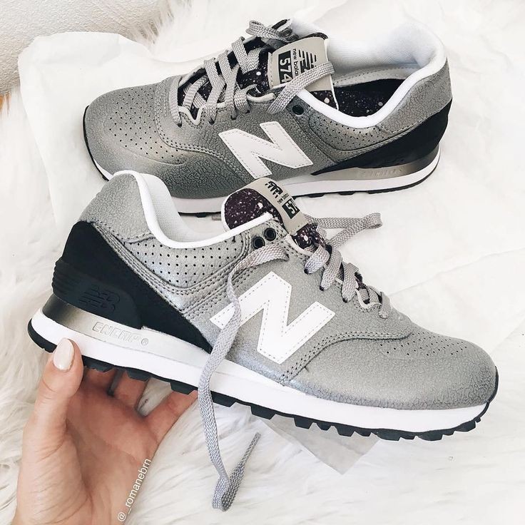 new balance gris pailleté